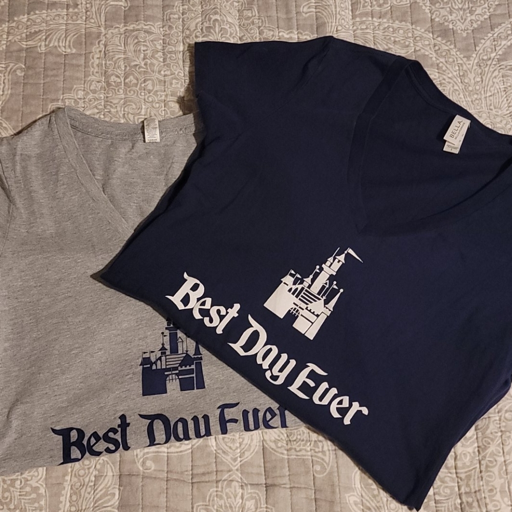 Disney themed tshirts